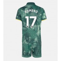 Tottenham Hotspur Cristian Romero #17 Fußballbekleidung 3rd trikot Kinder 2024-25 Kurzarm (+ kurze hosen)